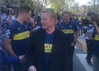 Koeman, invitado de lujo para ver el Superclásico Boca-River
