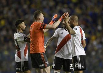 El 1X1 de River: Armani fue un muro y el Pity Martínez brilló