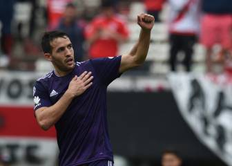 Mayada abandonó la práctica de River con molestias