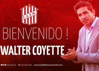 Oficial: Coyette, nuevo técnico de San Martín de Tucumán