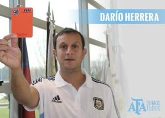 Darío Herrera, el árbitro para el clasico Racing-Boca