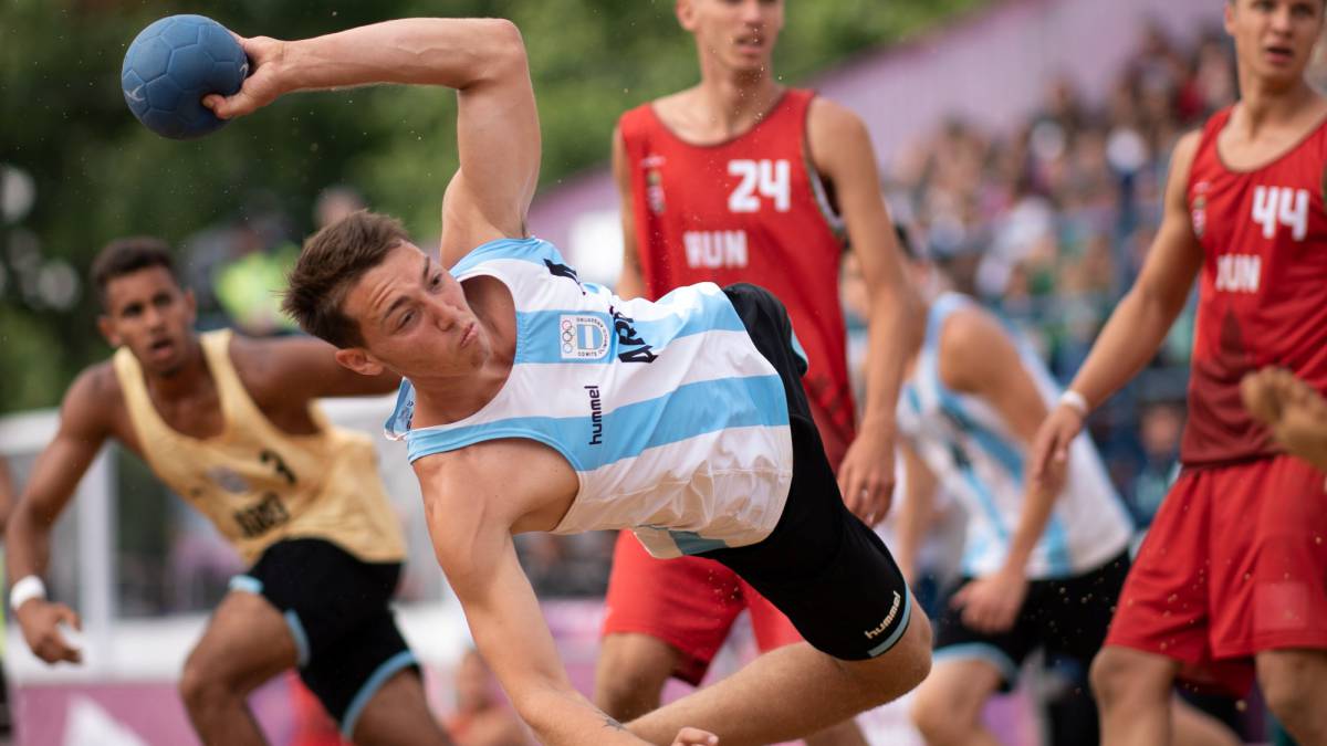 Los chicos del Beach handball son de bronce - AS Argentina