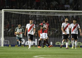 River volvió a perder 237 días y 32 partidos después