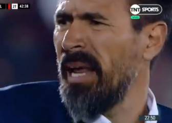 Domínguez a sus jugadores tras el 3-2: 