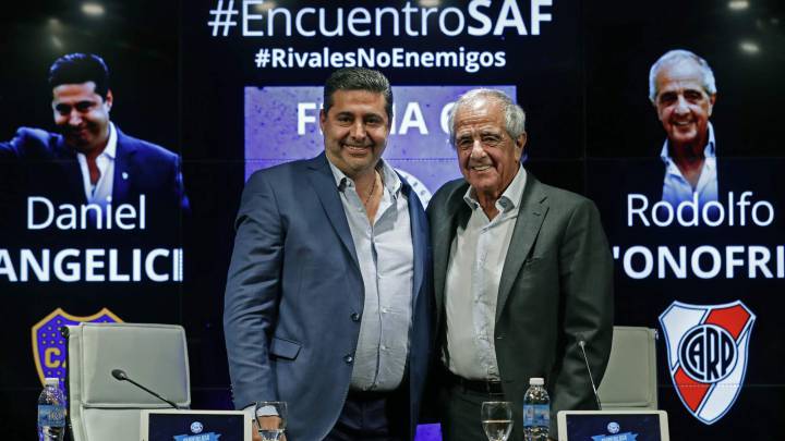Boca-River presidents call for Libertadores games to be held on Sunday