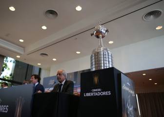 Boca v River: The trophy arrives in Buenos Aires - in pictures