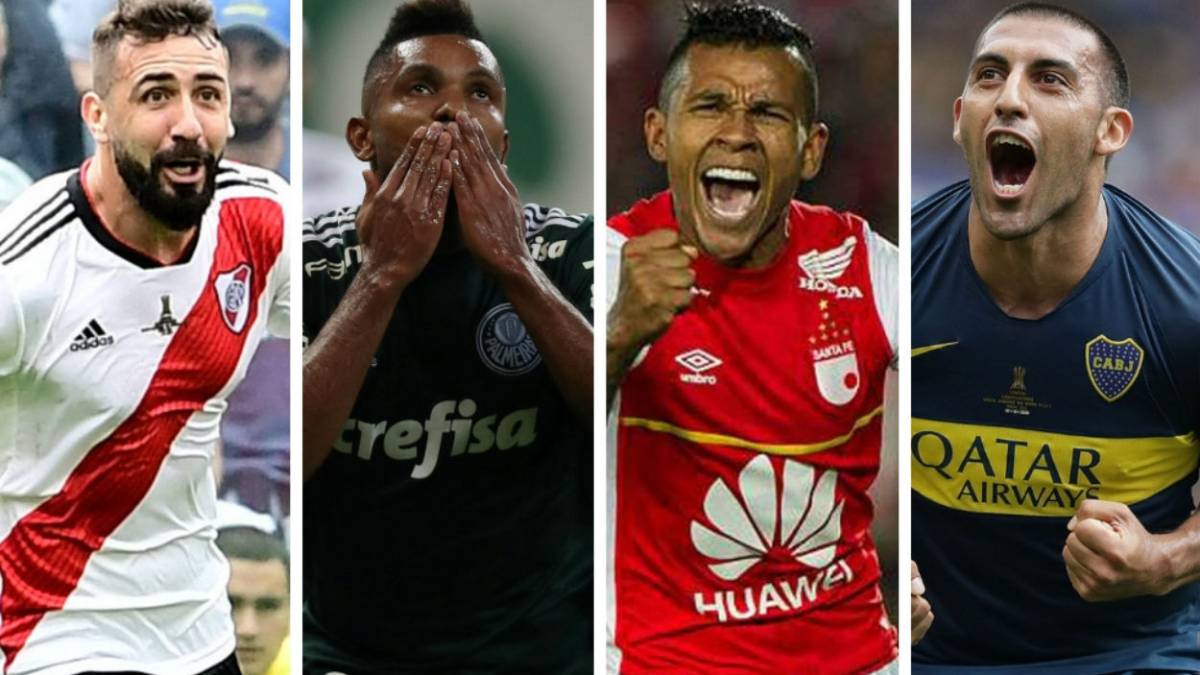 Así está la tabla de goleadores de la Copa Libertadores 2018 AS Argentina