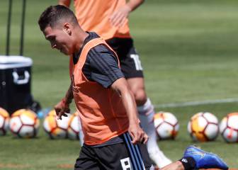 Quintero entra en el once en el nuevo ensayo de Gallardo