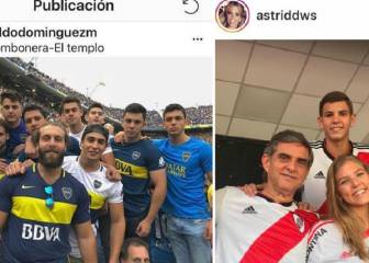 Los hermanos del jefe de la CONMEBOL, de forofos