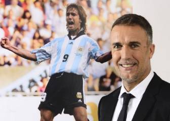 Batistuta y la chance de Boca