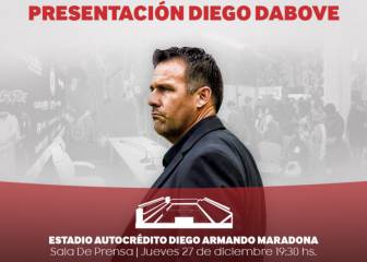 Dabove será presentado el jueves en Argentinos Juniors