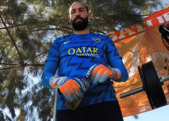 Marcos Díaz ya entrenó