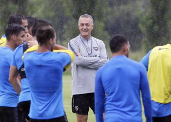 Boca, a todo ritmo en Cardales, a pesar de la lluvia