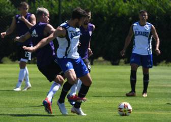 Los suplentes de River perdieron con Almagro