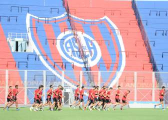 Almirón prepara a San Lorenzo con cambios obligados