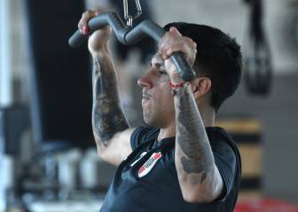 River se entrenó en Ezeiza, pero no hay pistas sobre el equipo