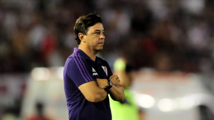 El entrenador de River Plate, Marcelo Gallardo, admitió  que no pueden “darse el lujo de perder tres partidos seguidos” como ha sucedido en una semana.