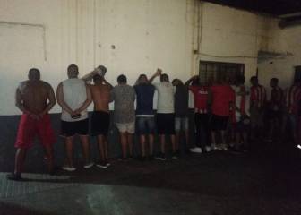 Otro lío en Argentina: 54 'barras' de Estudiantes detenidas