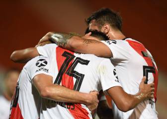 Palacios le da otro color a River