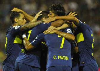 Boca golea a San Martín