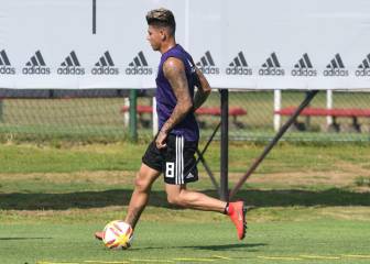 Carrascal se sumó a los ensayos y Quintero tiene el alta médica