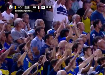 La Bombonera en pie: así fue la vuelta de Nahitán Nández