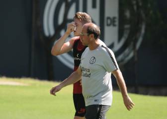 Adolfo Gaich sufrió una lesión en la práctica