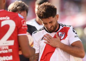 Casco y Fernández aumentan la lista de lesionados de River
