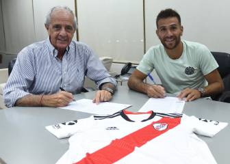 Ponzio puso la firma: el capitán seguirá en River un año más