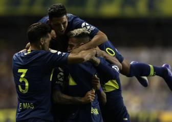 Festejo Xeneize: Boca goleó