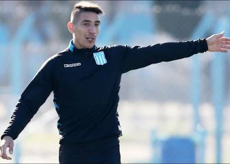 Centurión volvió a entrenar con la Reserva