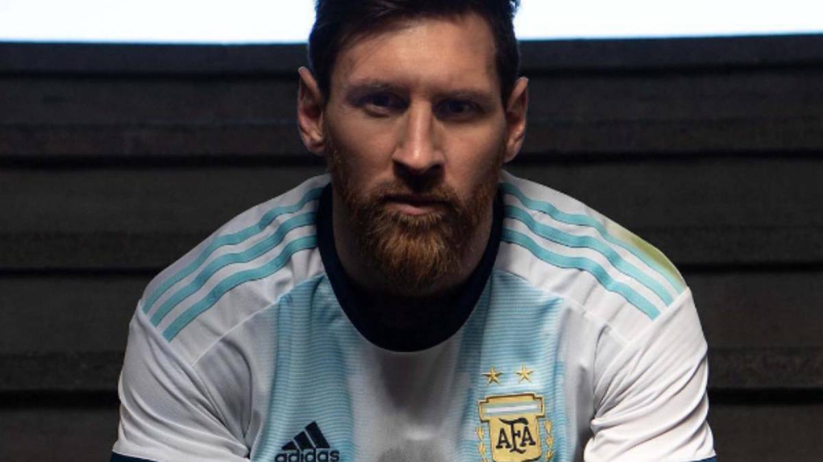 camiseta argentina 2019 messi