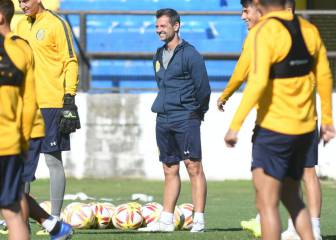 Cocca dirigió su primera práctica con Rosario Central