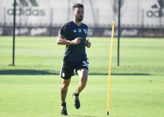 Otra lesión para Scocco: se volvió a desgarrar el gemelo