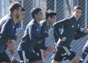 River retomó los trabajos con Enzo y Nacho recuperados