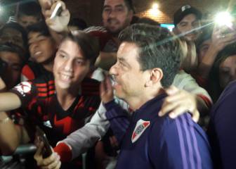 River tuvo un gran recibimiento en su llegada a Córdoba