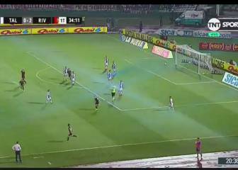 El polémico gol de Nacho Fernández contra Talleres