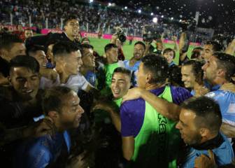 Los festejos del campeón, ante Defensa el domingo