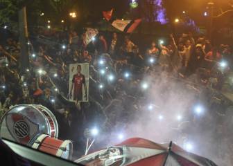 ¡Qué locura! River fue recibido por una multitud en Salta