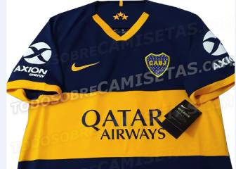 Se filtran las primeras fotos de la nueva camiseta de Boca