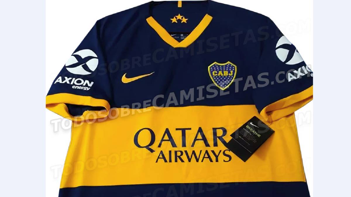 la ultima camiseta de boca