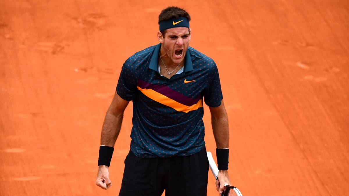 Del Potro venciÃ³ a su rodilla y a Nishioka para pasar de ronda