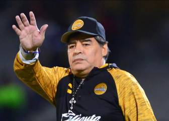 Maradona deja Dorados para centrarse en mejorar su salud