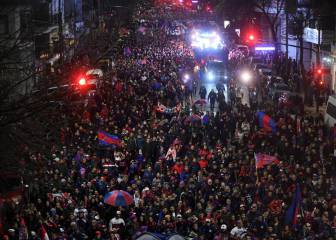 ¡Boedo es azulgrana!