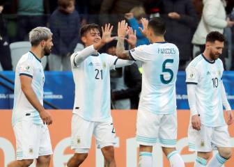 Argentina es tercera en una tarde negra para Messi