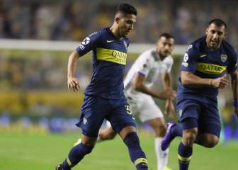 Alerta en Boca: Bebelo Reynoso dejó la práctica por un golpe