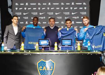 Boca presentó a sus refuerzos