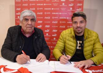 Seba Palacios firmó y es el cuarto refuerzo del Rojo