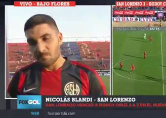 Blandi: “Hoy tuve un premio al trabajo y al esfuerzo”