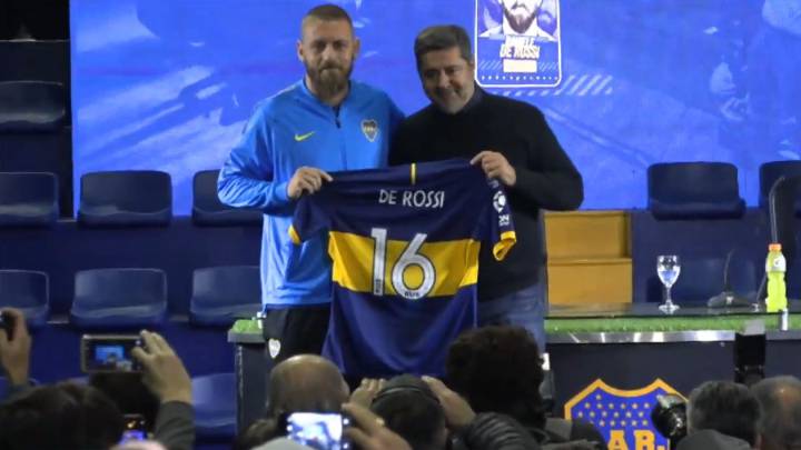 Resultado de imagen para DE ROSSI ENTRENA Y SUEÃA VERLO CAMPEÃN A BOCA
